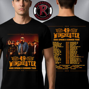 49 Winchester 2026 Spring And Summer Tour Schedule Venue Tour Dates Unisex T-Shirt Two Sided