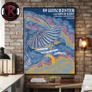 49 Winchester Event 2026 Poster Night 2 At The Burl In Lexington Kentucky On April 25 2026 Poster Canvas Decor