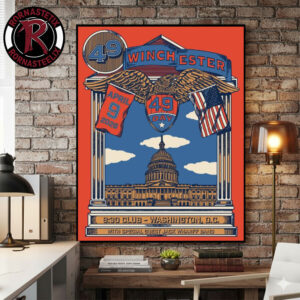 49 Winchester Poster Show At 930 Club Washington DC On April 9 2026 Poster Canvas Decor