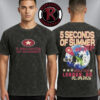 5 Seconds Of Summer Everyone’s A Star World Tour 2026 Merch Tee At Co-op Live Manchester UK On April 4 2026 Washed T-Shirt 5 Seconds Of Summer Everyone’s A Star World Tour 2026 Merch Tee At Co-op Live Manchester UK On April 4 2026 Washed T-Shirt