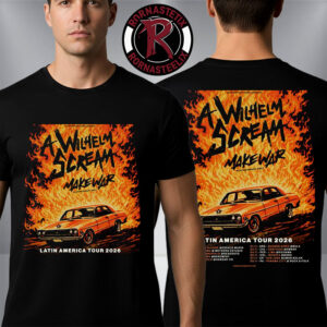 A Wilhelm Scream Latin America Tour 2026 Schedule Tour Dates Unisex T-Shirt Two Sided