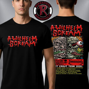 A Wilhelm Scream West Coast Tour 2026 Venue Tee Tour Dates Unisex T-Shirt Two Sided