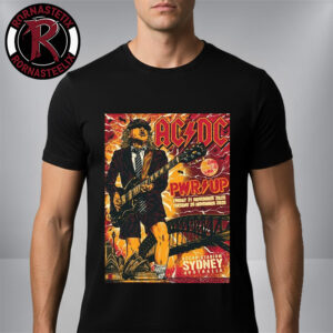 ACDC Sydney Australia Pwr Up Tour 2025 Event Poster 2 Shows At Accor Stadium On November 21-25 2025 Unisex T-Shirt
