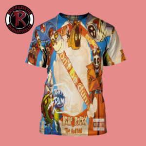 ASAP Rocky Dont Be Dumb Album 2026 x Tim Burton All Over Print Shirt