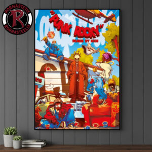 ASAP Rocky x Tim Burton Don?t Be Dumb Punk Rocky Art By MXM Poster Canvas Decor