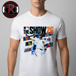 Aaron Judge New York Yankees MLB The Show 26 Road To The Show Journey Unisex T-Shirt