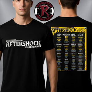 Aftershock Festival 2026 Full Line Up On October 1 2 3 4 2026 Discovery Park Sacramento California Unisex T-Shirt Two Sided