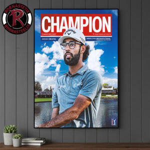 Akshay Bhatia PGA Tour Champions Arnold Palmer Invitational 2026 Poster Canvas Decor