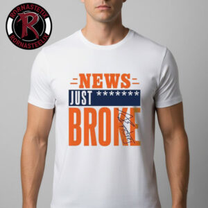 Andrej Stojakovic Illinois Fighting Illini News Just Broke Signature Unisex T-Shirt