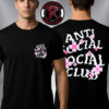 Anti Social Social Club x Minecraft Creeper Head Logo Unisex T-Shirt Two Sided Anti Social Social Club x Minecraft Creeper Head Logo Unisex T-Shirt Two Sided