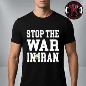 Anti War Peace Stop the War In Iran 2026 Unisex T-Shirt