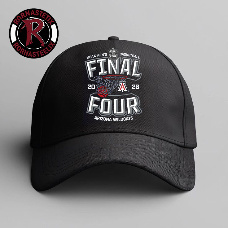 Arizona Wildcats NCAA Men's Basketball Final Four March Madness Final Four Hoops Hat Cap Arizona Wildcats NCAA Men's Basketball Final Four March Madness Final Four Hoops Hat Cap