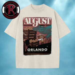 August Burns Red Orlando 2026 At Lake Buena Vista The House Of Blues On April 16 2026 Washed T-Shirt