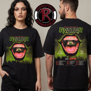 Avatar Band Don’t Go In The Forest 2026 UK And Europe Schedule Tour Dates Unisex T Shirt Two Sided