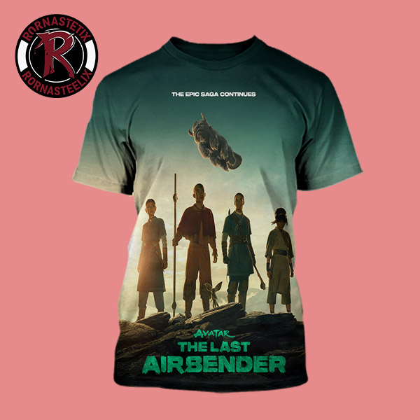 Avatar The Last Airbender Live Action The Epic Saga Continues Returns 2026 All Over Print Shirt Avatar The Last Airbender Live Action The Epic Saga Continues Returns 2026 All Over Print Shirt