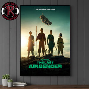 Avatar The Last Airbender Live Action The Epic Saga Continues Returns 2026 Poster Canvas Decor