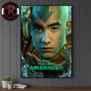 Avatar The Last Airbender Season 2 Only On Netflix June 25 2026 Aang Poster Canvas Decor