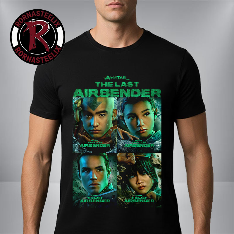 Avatar The Last Airbender Season 2 Only On Netflix June 25 2026 All Characters Unisex T-Shirt Avatar The Last Airbender Season 2 Only On Netflix June 25 2026 All Characters Unisex T-Shirt