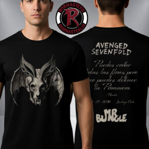 Avenged Sevenfold x Mr Bungle Event Tee Santiago Chile On January 24 2026 Estadio Bicentenario Unisex T-Shirt Two Sided