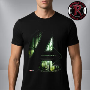Avengers Doomsday Release Date Poster On December 18 2026 Unisex T-Shirt