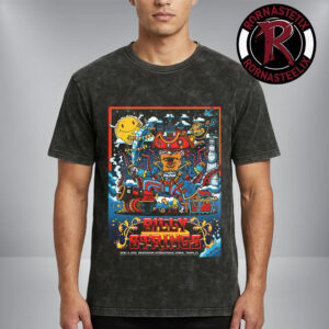 BIlly Strings Event Poster At Benchmark International Arena On April 8 2026 Tampa Florida Washed T-Shirt