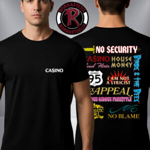 Baby Keem New Album Casino Merch CASINO Tracklist Unisex T-Shirt Two Sided