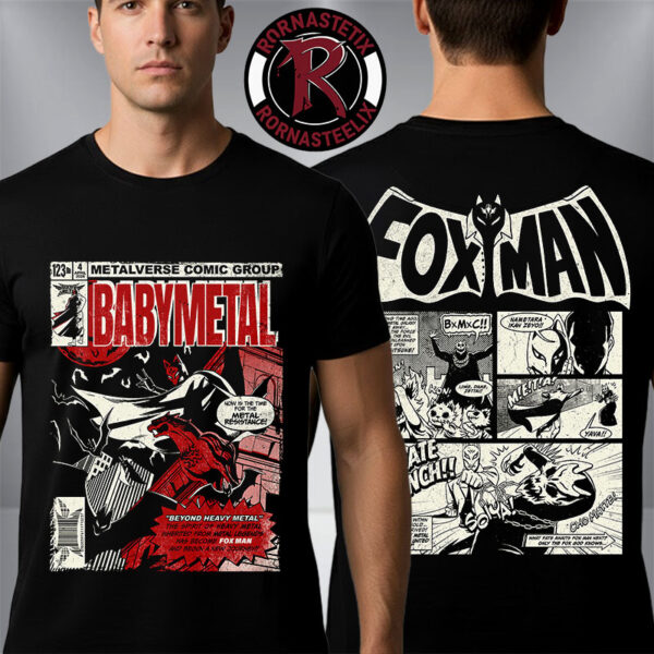 Babymetal Fox Man Tee 2026 Beyond Heavy Metal Unisex T-Shirt Two