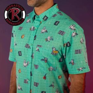 Back To The Future Hill Valley Hijinks RSVLTS Hawaiian Shirt