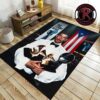 Bad Bunny Benito Bowl Puerto Rico Halftime Show Rug Carpet For Living Room Bad Bunny Benito Bowl Puerto Rico Halftime Show Rug Carpet For Living Room