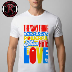 Bad Bunny Super Bowl LX LOVE The Only Thing More Powerful Than Hate Is Love Unisex T-Shirt