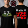 Bad Bunny x Super Taz?n LX 2026 Concho February 8 2026 Unisex T-Shirt Two Sided Bad Bunny x Super Taz?n LX 2026 Concho February 8 2026 Unisex T-Shirt Two Sided