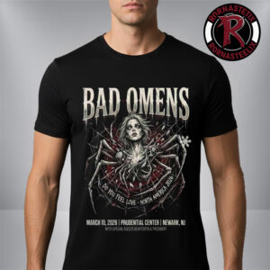 Bad Omens Do You Feel Love North America 2026 Event Tee At Prudential Center On March 10 2026 Newark NJ Unisex T-Shirt