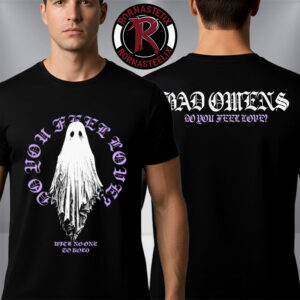 Bad Omens Do You Feel Love North America Tour 2026 Exclusive Merch Ghost Unisex T-Shirt Two Sided