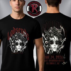 Bad Omens Do You Feel Love Tour North America 2026 Merch Tee At Desert Diamond Arena Glendale AZ On March 24 2026 Unisex T-Shirt Two Sided