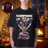 Congrats FC Barcelona Champions La Liga 2025 26 Unisex T Shirt