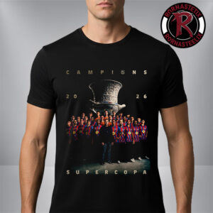 Barcelona FC Champions Super Cup 2026 Unisex T-Shirt