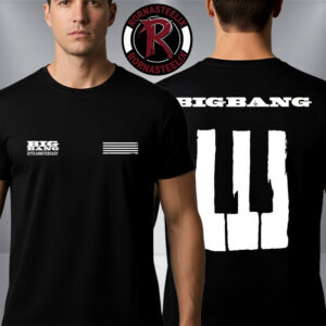 Bigbang 20th Anniversary Bigbang Is Back Bangchella 2026 Unisex T-Shirt Two Sided