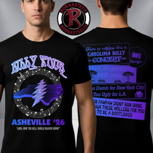 Billy Strings Billy Tour Asheville 26 Venue Tee North Carolina Lord How The Hell Would Heaven Know Unisex T-Shirt Two Sided