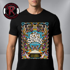 Billy Strings Springs 2026 Tour Schedule Art By Tiffany Chin Unisex T-Shirt