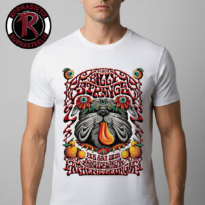 Billy Strings Winter 2026 Venue Poster 2 Nights At Akins Ford Arena On February 6-7 2026 Athens GA Art By Dylan Fant Unisex T-Shirt