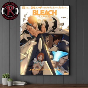 Bleach Thousand Year Blood War The Calamity Official Poster Premiere July 2026 Poster Canvas Decor