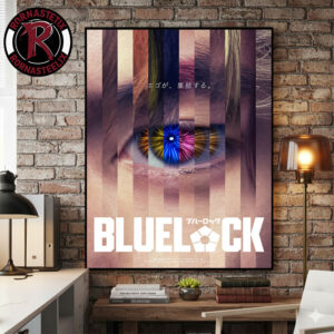 Blue Lock Live Action Movie Official Poster July 2026 Poster Canvas Decor