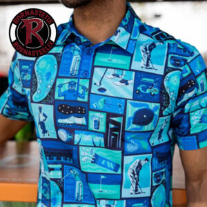 Breakfast Balls Tee-ki Time RSVLTS Golf Polo Shirt