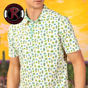 Breakfast Balls We Talkin About Cactus RSVLTS Golf Polo Shirt