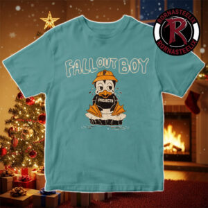 Brooklyn Projects x Fall Out Boy Duck Blue Unisex T Shirt
