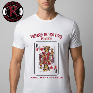 Bruno Mars Day Parade On April 10 In Las Vegas The Romantic Tour 2026 Unisex T-Shirt