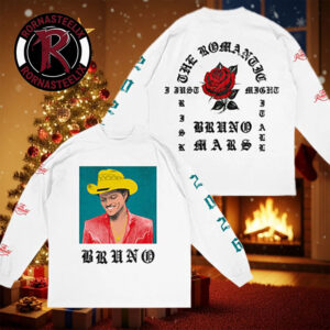 Bruno Mars Nashville The Romantic Tour 2026 At Nissan Stadium On May 6 2026 Nashville TN Limited Edition Longsleeve