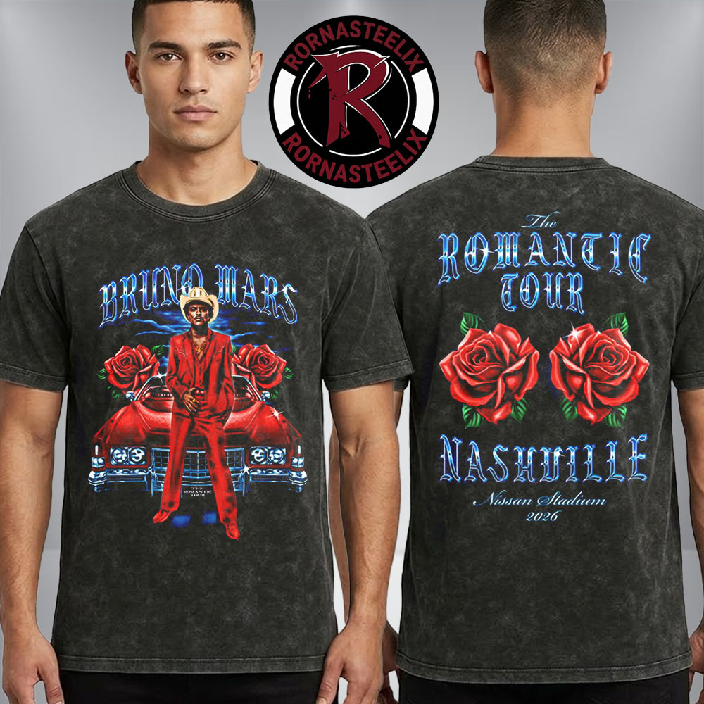 Bruno Mars Nashville The Romantic Tour 2026 At Nissan Stadium On