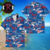 Buffalo Bills NFL Coconut Tree Island Red Buffalo Logo Pattern Hawaiian Shirt