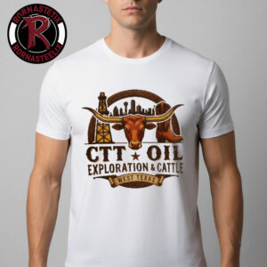 CTT Oil Exploration And Cattle West Texas Unisex T-Shirt